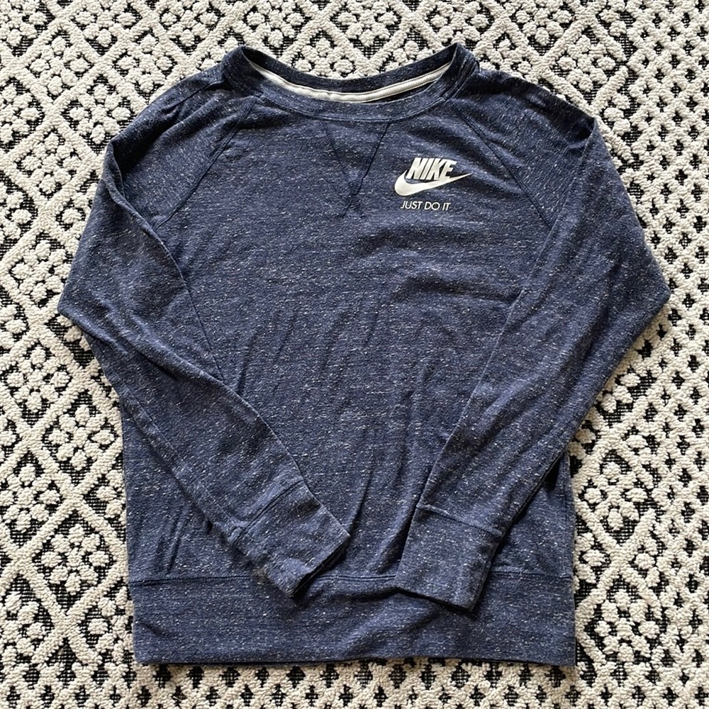 Nike Dark Blue Crew Neck